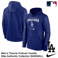 【即日発送】ナイキ（NIKE）　プルオーバー フーディー（パーカー）　ロサンゼルス・ドジャース　Men’s Therma Pullover Hoodie　MLB Lo