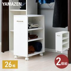 2�g ���[���b�N �L���X�^�[�t�� ��26 ���s��48 ����65 cm  ECSR-4526 �z���C�g(���n)  �N���[�[�b�g �N���[�[�b�g���[ �N���[�[�b�g��