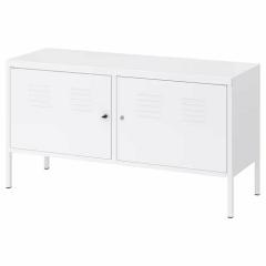 IKEA ホワイトキャビネット 119cm IKEA イケア キャビネット ホワイト 119x63cm big90251452 IKEA PSの