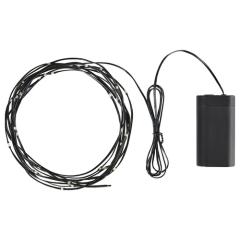 IKEA �C�P�A LED���C�g�`�F�[�� �S40�� �d�r��/���O�p �u���b�N m40599247 STRALA �X�g���[��