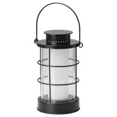 IKEA �C�P�A LED�����^�� ���O�p/�d�r�� �u���b�N m20599371 STRALA �X�g���[��