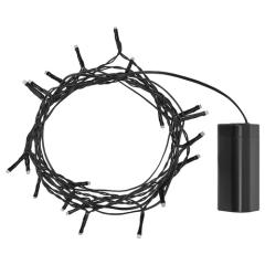 IKEA �C�P�A LED���C�g�`�F�[�� �F���߉\ �d�r��/���O�p 4.5 m m50609302 GETKAL �Q�b�g�R�[��