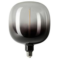 IKEA �C�P�A LED�d�� E26 200���[���� �`���[�u�` �u���b�N/�N���A�K���X 185 mm m50613361 MOLNART ���[���i���g