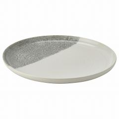 IKEA �C�P�A �v���[�g �͗l���� �O���[ 25cm m00595152 KRUSTISTEL �N���[�X�e�B�X�e�� 