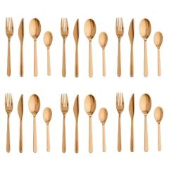 IKEA �C�P�A �J�g�����[24�_�Z�b�g ���[�Y�S�[���h�J���[ m70581967 FORNUFT �t�H���k�t�g 