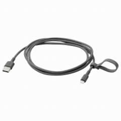 IKEA CPA USB-A  Lightning _[NO[ 1.5 m m80527588 LILLHULT tg