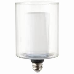 IKEA �C�P�A LED�d�� E26 150���[����  �~���` �K���X  �X�g���C�v  110mm m40586768 MOLNART ���[���i���g 