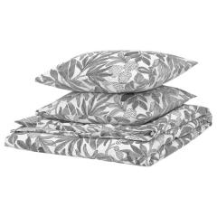 IKEA �C�P�A �|���z�c�J�o�[�����J�o�[2�� �z���C�g/�u���b�N �_�u�� 200x200cm 50x60cm m10605768 BROKDRACENA �u���[�N�h���Z�[�i