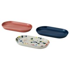 IKEA �C�P�A �T�[�r���O�v���[�g ���~�b�N�X 20x11 cm 3 �s�[�X m60604506 RODSNULTRA ���[�h�X�k���g��