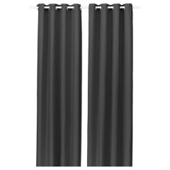 IKEA �C�P�A �Ց��E�̌��J�[�e�� 1�g �n�g���t�� �_�[�N�O���[ 145x250cm m70605421 GINSTMOTT �M���X�g���b�g 