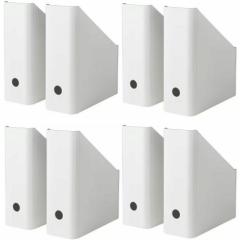 �y�Z�b�g���i�zIKEA �C�P�A �}�K�W���t�@�C�� �t�@�C���{�b�N�X �z���C�g�� 2�s�[�X�~4�Z�b�g m80515335x4 KUGGIS �N�b�M�X