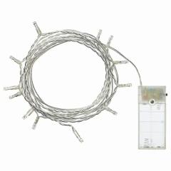 IKEA �C�P�A LED���C�g�`�F�[�� �S12�� �����p �d�r�� �V���o�[�J���[ m10421024 LEDFYR ���[�h�t�B�[��