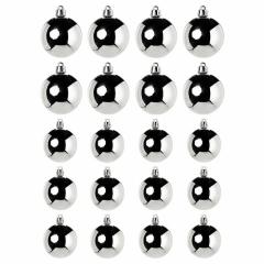 IKEA �C�P�A �f�R���[�V���� �{�[���I�[�i�����g 20�Z�b�g �V���o�[�J���[ x20557535 VINTERFINT ���B���e���t�B���g �N���X�}�X