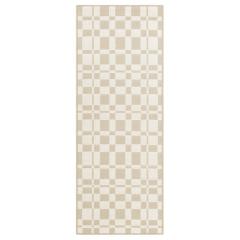 IKEA �C�P�A �L�b�`���}�b�g �x�[�W��/�`�F�b�N 45x120cm m80615108 NATTAG �i�b�g�[�O