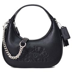コーチ バッグ COACH ペブルレザー カルメン ミニ ロゴ 2way チェーン 