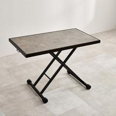 ���~�e�[�u�� ���~�f�X�N LIFT���t�e�B���O ��34�~���s34�~����45cm �O���[ �u���E�� �r���e�[�W���f�X�N �� �T�C�h�e�[�u�� ���r���O�e