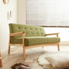 �\�t�@ 2�l�|�� �V�R�ؐ��t���[�� ��l�|�� �z���� PVC���U�[���� 2P ���g�����_�� �k���C���e���A ��127cm RENT2