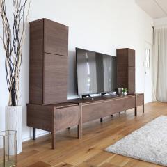 RST �e���r�� 160cm �e���r�{�[�h�Z�b�g �u���E�� �E�H�[���i�b�g���C�� �� 2400 ���s 445 ���� 1302mm  ���Y ���{�� �T�C�h�L���r�l�b�g