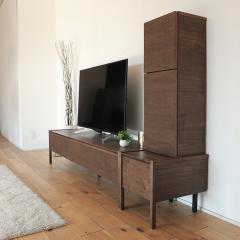 RST �e���r�� 180cm �e���r�{�[�h�Z�b�g�E�^�C�v �u���E�� �E�H�[���i�b�g���C�� �� 2200 ���s 445 ���� 1302 mm  ���Y ���{�� ���^�C�v