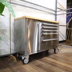 DDK �c�[���L���r�l�b�g ��137cm �X�e�����X  �L�b�`���J�E���^�[ ��Ƒ� �c�[�����S�� �d�b�� �Ԏd�؂� �H����[ �c�[���{�b�N�X �C���_