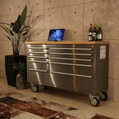 DDK �c�[���L���r�l�b�g ��157cm �X�e�����X  �L�b�`���J�E���^�[ ��Ƒ� �c�[�����S�� �d�b�� �Ԏd�؂� �H����[ �c�[���{�b�N�X �C���_