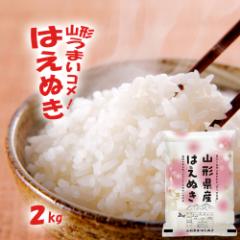 令和6年 米 お米 はえぬき 2kg 送料無料 (無洗米 白米 玄米) 山形県産 2キロ ※一部地域は別途送料追加 産地直送 ギフト お試しサイズ