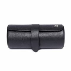 |[g h(Rapport LONDON) Berkeley Black Three Watch Roll