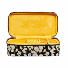 |[g h(Rapport LONDON) Sloane Jewellery Zip Case in Citrus