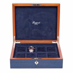 |[g h(Rapport LONDON) Heritage NEW Blue Eight Watch Box