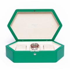 |[g h(Rapport LONDON) Portobello Three Watch Box in Jungle