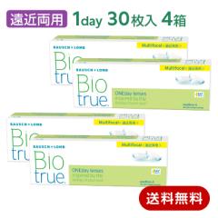 �R���^�N�g�����Y ���ߗ��p �o�C�I�g�D���[�����f�[�}���`�t�H�[�J�� 4���Z�b�g(���E�e2��) BiotrueMultifocal 1day �{�V������ 1��30��