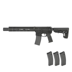 EMG/DE Airsoft NOVESKE NSR-SD �K�X�u���[�o�b�N���C�t�� Black (OfficialLicense/�X�y�A�}�K�W��3�{�t)(�Ώ۔N��18�Έȏ�)