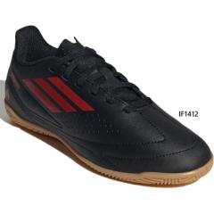 アディダス ジュニア キッズ デポルティーボ DEPORTIVO III IN J フットサルシューズ サッカー 室内 インドア用 ブラック 黒 送料無料 ad