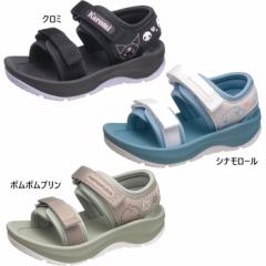 アサヒシューズ ジュニア キッズ サンリオキャラクター P084SL サンダル シューズ ホワイト 白 ブラック 黒 ベージュ 送料無料 asahi sho