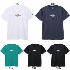 チャンピオン ジュニア キッズ ショートスリーブTシャツ バスケットボールウェア トップス 半袖Tシャツ ホワイト 白 ブラック 黒 ネイビ