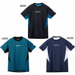 デサント メンズ レディース 半袖バレーピステ バレーボールウェア トップス トレーニング 練習着 ブラック 黒 ネイビー グリーン 緑 送