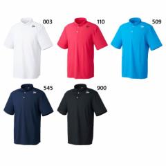 ダンロップ メンズ レディース ジュニア ゲームポロ GAME POLO テニス バドミントンウェア トップス 半袖 ポロシャツ ホワイト 白 ブラッ