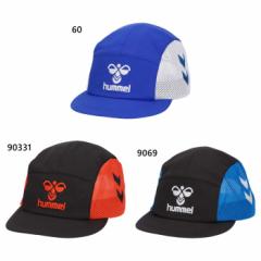ヒュンメル ジュニア キッズ フットボールキャップ サッカー用品 帽子 ブラック 黒 送料無料 hummel HJA4057