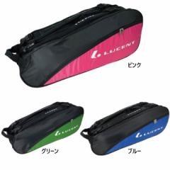 6本収納 ルーセント メンズ レディース ラケットケース バッグ 鞄 テニス ラケットバッグ 送料無料 LUCENT XLB8391 XLB8395 XLB8397
