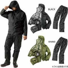 上下セット マック メンズ レディース エアレインフォーシーズンスーツ レインウェア アウトドア ジャケット アウター セットアップ ロン