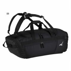 50L ミズノ メンズ レディース チーム3WAYバッグ ダッフルバッグ ボストンバッグ ブラック 黒 送料無料 Mizuno 33JB3106