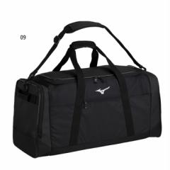 60L ミズノ メンズ レディース ボストンバッグ ダッフルバッグ トレーニング スポーツ 遠征 旅行 合宿 ブラック 黒 送料無料 Mizuno 33JB