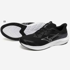 2E幅 ミズノ メンズ レディース エナジーランナーズ ランニングシューズ ジョギング マラソン ブラック 黒 送料無料 Mizuno K1GA2410