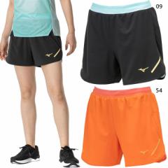 ミズノ レディース ドライストレッチプレミアムパンツ ジョギング マラソン ランニングウェア ボトムス 吸汗速乾 ブラック 黒 送料無料 M
