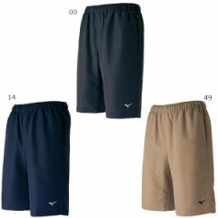 ミズノ メンズ ハーフパンツ トレーニングウェア 半ズボン トレーニングクロスパンツ ブラック 黒 ネイビー ベージュ 送料無料 Mizuno 32