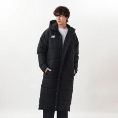 全2色 ニューバランス メンズ NB パデットロングコート アウター トップス 中綿 防寒 ベンチコート 長袖 ダウンジャケット ブラック 黒 