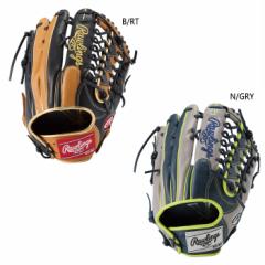 ローリングス メンズ レディース ハイパーテック カラーズ オールラウンド HYPER TECH COLORS ソフトボール用グラブ 内野手 外野手 ネイ