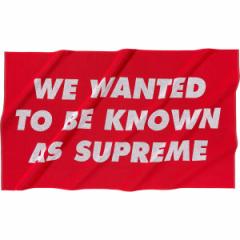 Supreme Known As Towel red Vv[ mE AY ^I 