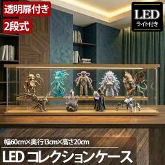 2�i �R���N�V�����P�[�X �A�N���� �ؖ� �ؐ� ��60cm �i���� LED ���� �A�N�����P�[�X �R���N�V�����{�b�N�X �t�B�M���A �v�����f�� �~�j