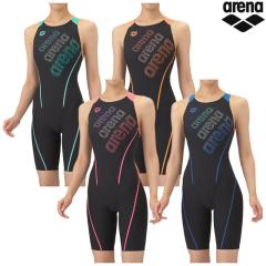 アリーナ 女性用 競泳水着 ハーフスパッツ（ブラック・サイズ：M